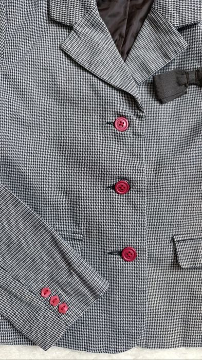 Стильний піджак Н&M/піджак в школу/жакет на дівчинку 6-7-8 років