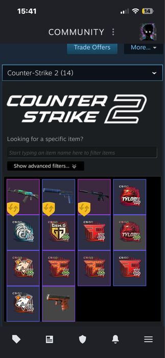 Продам акаунт в кс2!