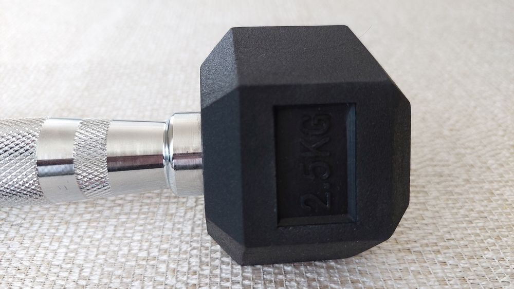 Hantel sześciokątny Crivit 2,5 kg