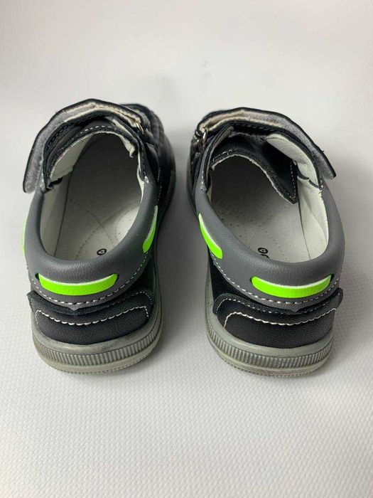 Мокасини туфлі дитячі на липучці на хлопчиків Kimboo синього Мокасины