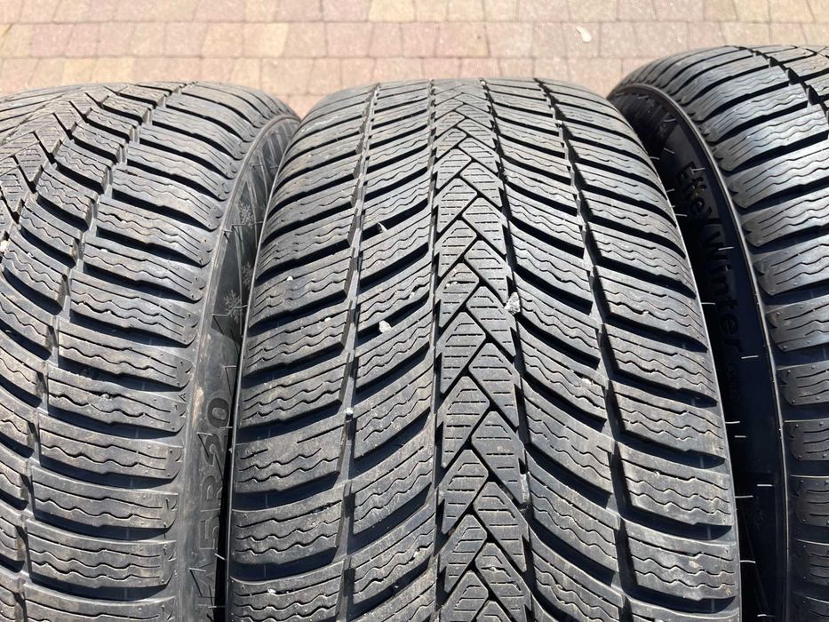 4057. Koła zimowe Audi Q7 4L oryginał 275/45/20 opony 2025r 8mm