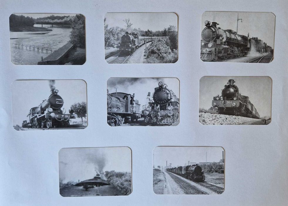 Calendários dos Caminhos de Ferro Portugueses entre 1981 a 1992