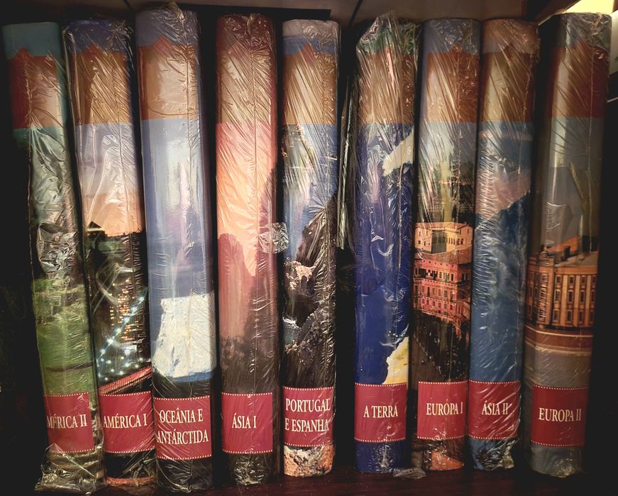 Descubra o Mundo- livros novos