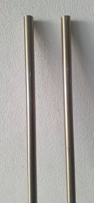 3 varões de cortinados 2x 170cm + extensível 158cm até 310cm