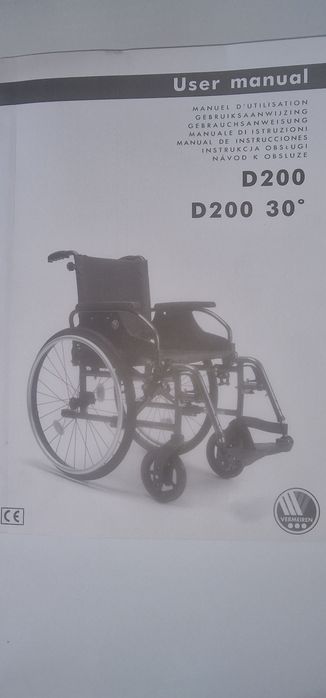 Wózek inwalidzki Vermeiren