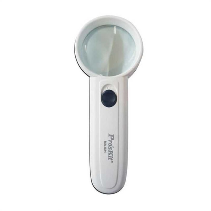 Lupa 3.5x Com Luz Led Proskit Ma-021 Ideal para Electronica