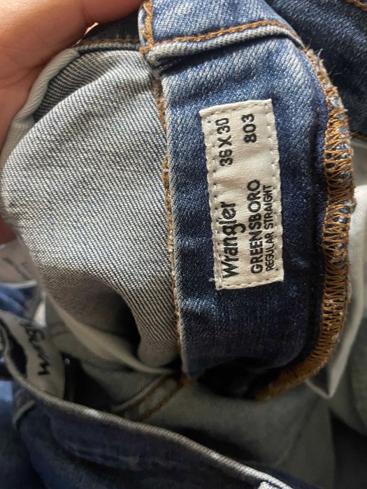 Wrangler Jeansy Greensboro W15QYI39U Niebieski Regular Fit W36 L30