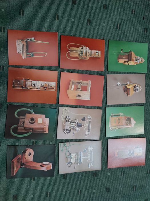 12 Postais Telefones Antigos