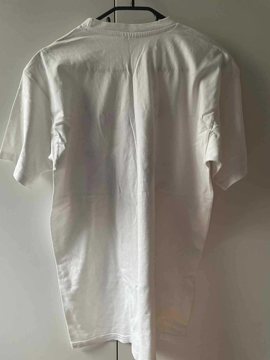 Biała koszulka t-shirt z motywem renifera rozmiar M