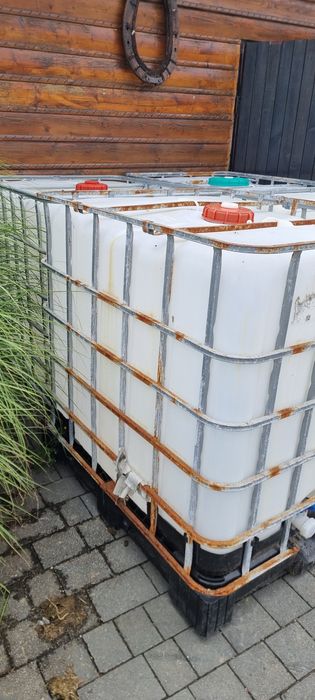 Zbiornik 1000l, mauzer możliwość transportu