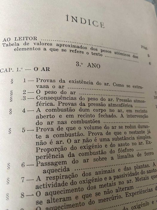 livro noções elementares de quimica de Riley de Motta