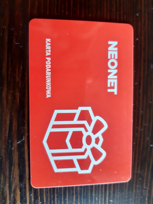 Karta podarunkowa neonet