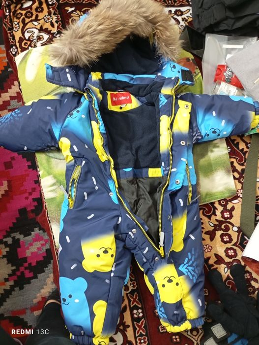 Зимовий дитячий комбінезон