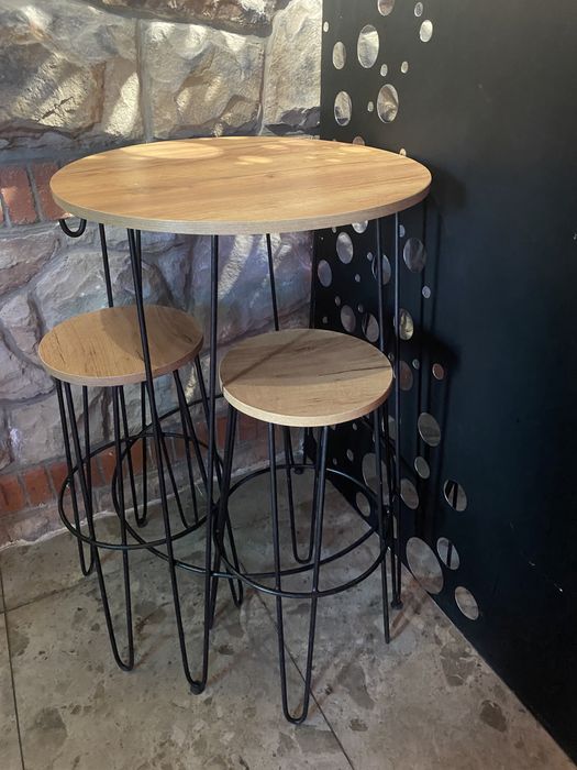 Продам Столики та стільці, високі барні