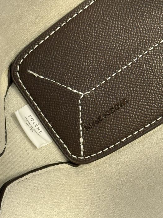 Сумка Polene + косметичка . Шопер полен