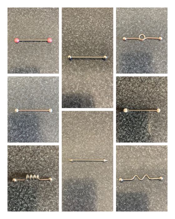 Piercings Aço Inoxidável