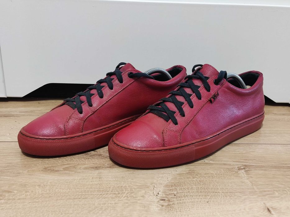 Czerwone buty Kazar, rozmiar 42, stan bardzo dobry