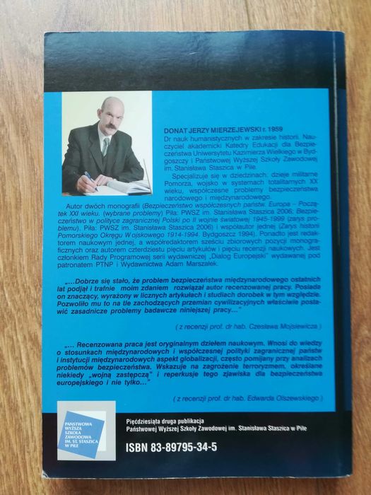 Książka "Bezpieczeństwo Europy ery globalizacji".