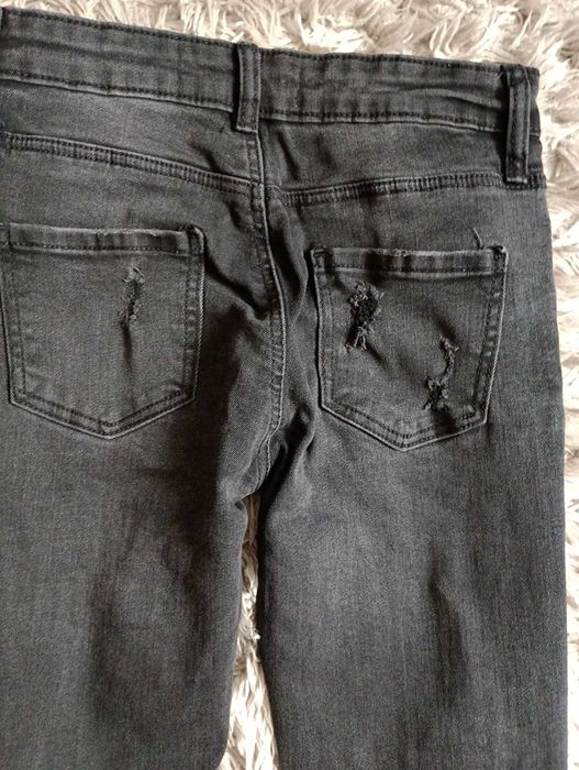 spodnie jeansy  dziewczęce 140  skinny rurki Denim Co