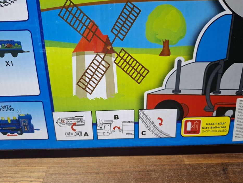 Zabawka pociąg „Orbit Train” z dźwiękiem tomek Thomasem i przyjaciele