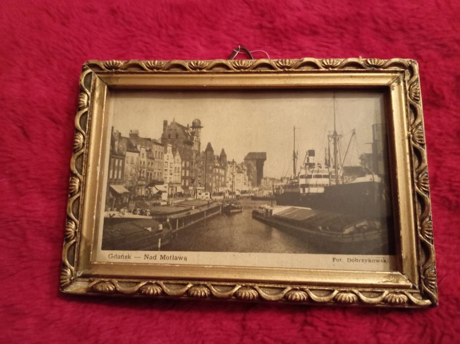 Obrazek stary Gdańsk 1945r