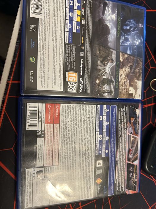 Jogos ps4 gran turismo 7 e callofduty