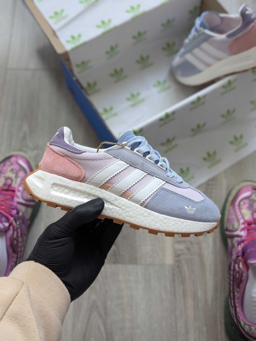 РОЗПРОДАЖ ‼️Adidas Retropy E5 Blue Pink White