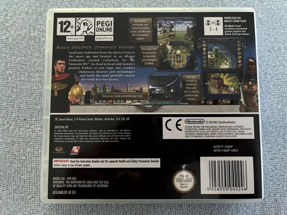 Sid Meier's Civilization: Revolution (DS)