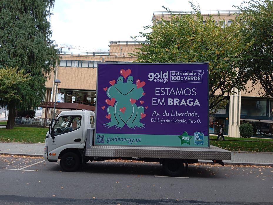Carrinha móvel publicidade