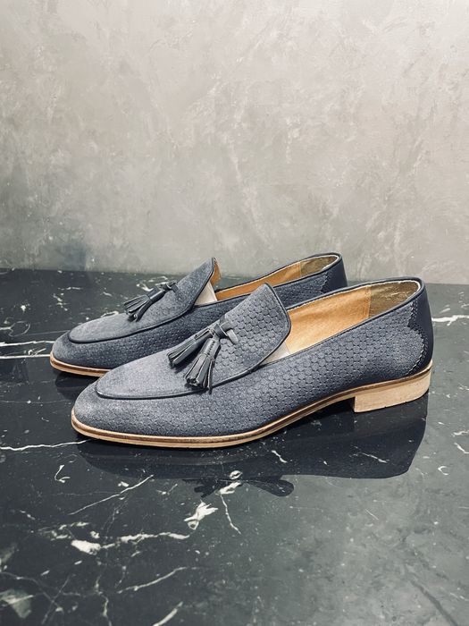 Лофери чоловічі натуральний замш