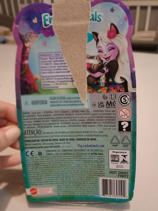 Laleczka zestaw enchantimals i zwierzątko Mattel . Nowa