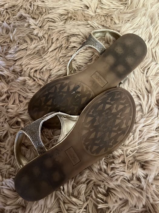 Michael Kors sandałki japonki złote r 36,5 sandały jessica
