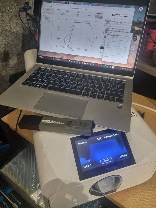 Przegląd autoklawu Enbio, yeson lafomed melag Stern weber, scican