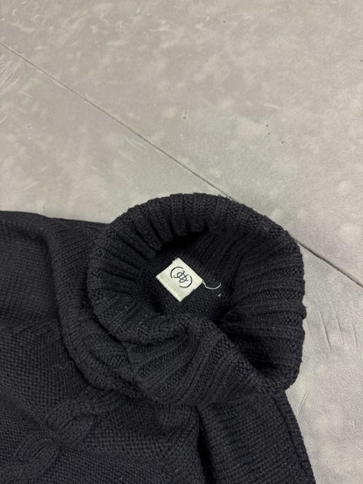 Vintage y2k gruby sweter golf retro (M) 90s