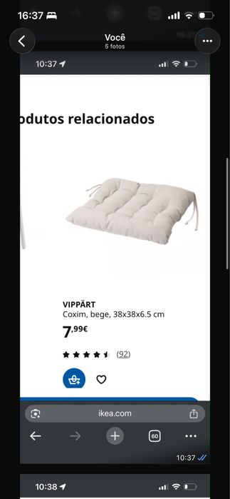3 cadeiras ikea