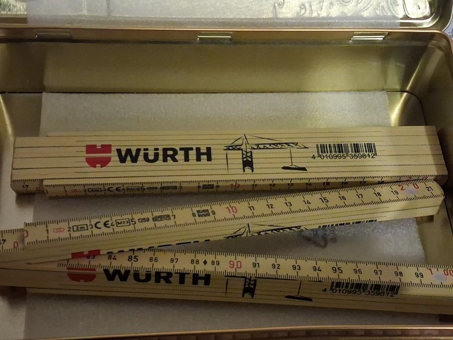 Miary Wurth 2 m. Nowe. Dwie sztuki