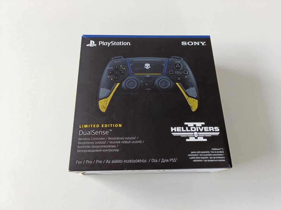 Limitowany Pad Kontroler PS5 Dualsense Helldivers 2 (Łączany/Oświęcim)
