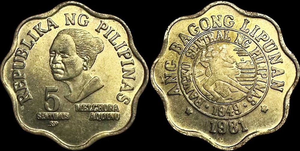 5 Sentimos - 1981 - Filipinas