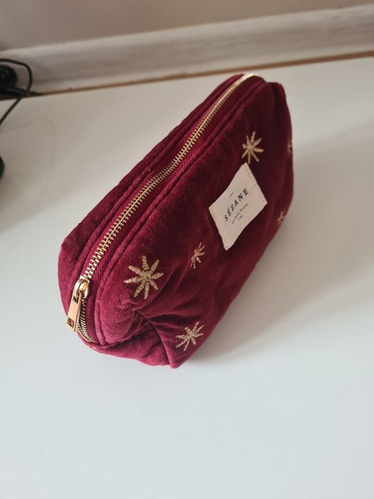 Sezane kosmetyczka czerwona