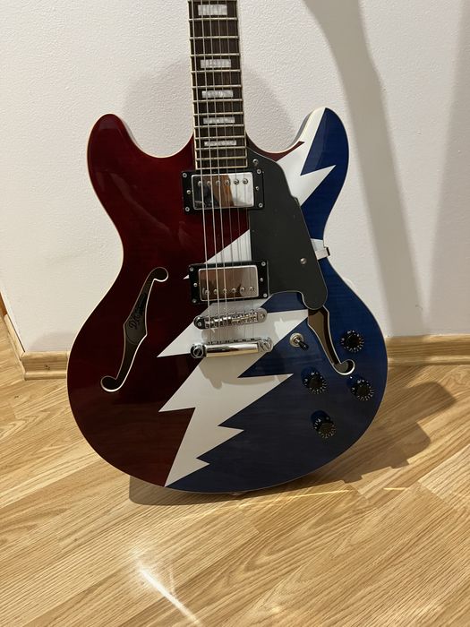 Cena do 20.05 D’angelico Grateful Dead / semi hollow body / gitara