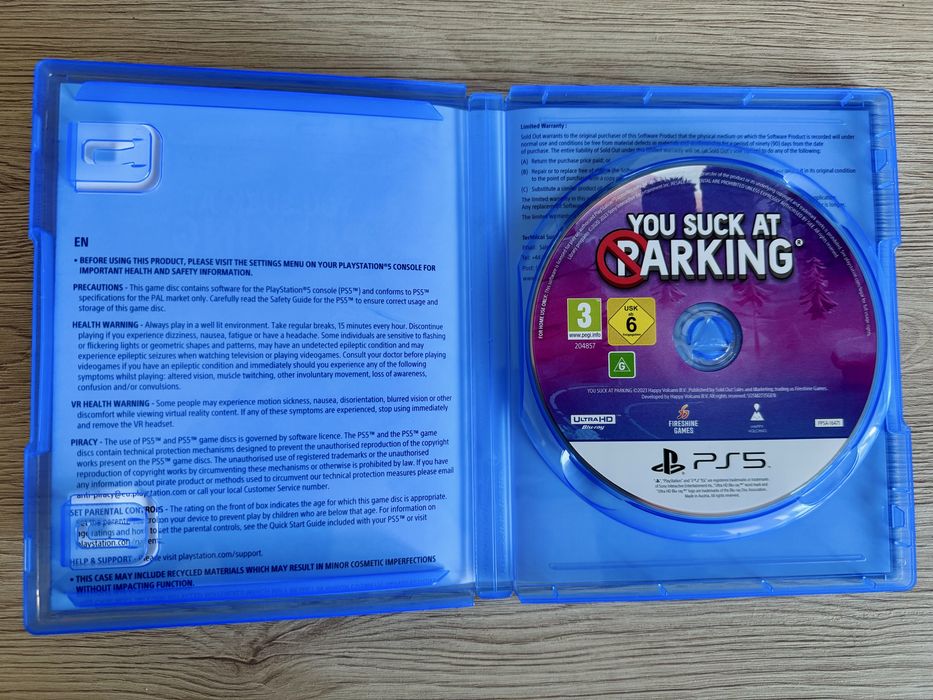 Jogo PS5 You Suck at Parking