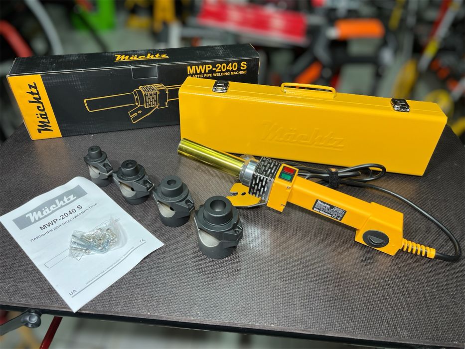 Паяльник для пластиковых труб Machtz MWP-2040 S На 1200 Вт Ø20-40 мм