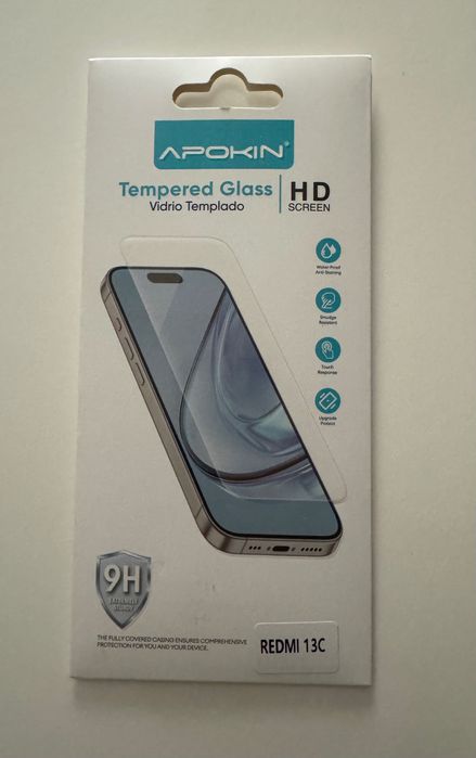 Capa Silicone + Película Vidro - Xiaomi Redmi 13C