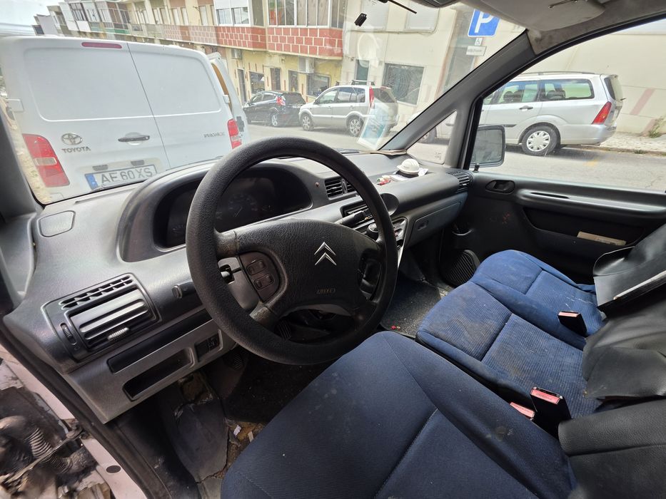 Citroën Jumpy 2.0 HDi 2007 — Avariada — Venda no estado em que se encontra