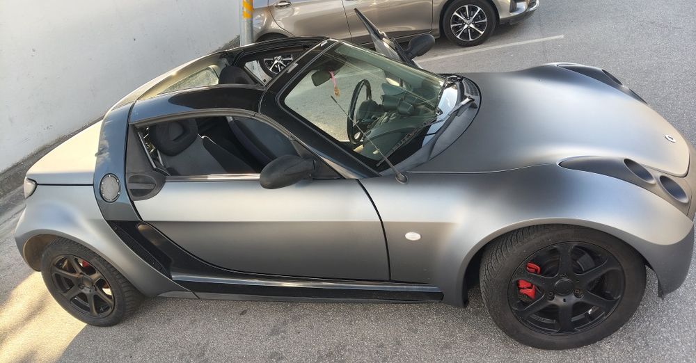 Smart Roadster Cabrio Cinza/Preto matte