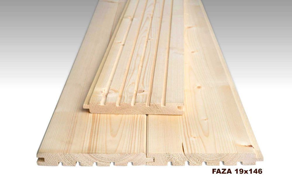 Deska elewacyjna 19x146 mm faza soft podbitka szalówka ESTOŃSKA!!!