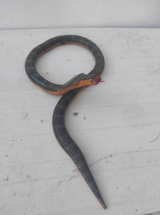 Animal de decoração em madeira