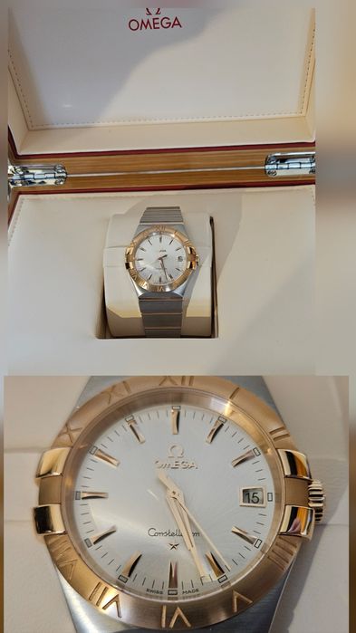 Omega constellation quartz 35 mm zamiana najtaniej w EU