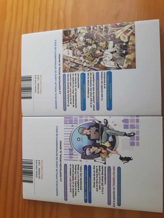 Idolish7: Pidele Un Deseo A Una Estrella Fugaz, manga em espanhol.