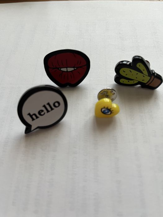 Conjunto de 4 pins